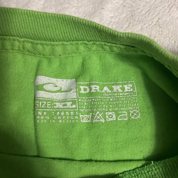 Drake size xl lime green tshirt - Picture 3 of 4